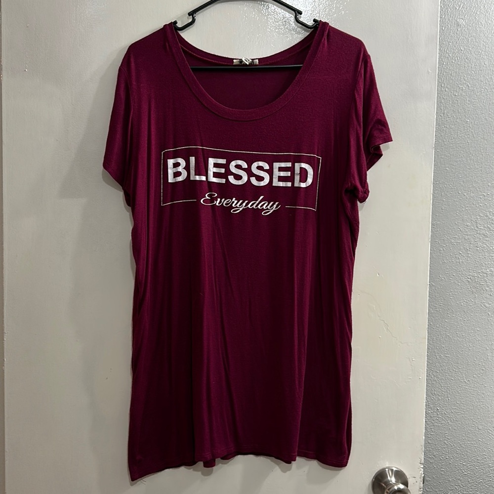 Blessed very thin comfortable Tshirt